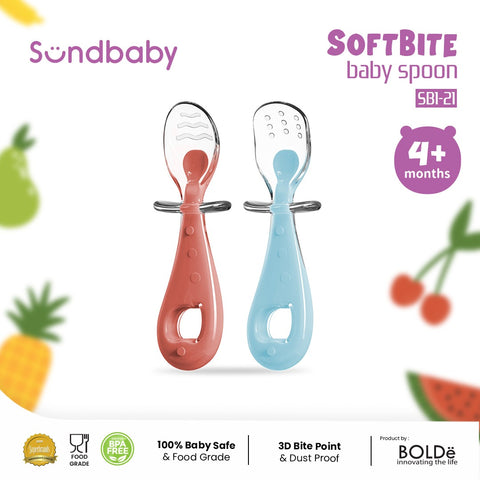 Sundbaby Softbite Baby Spoon