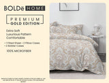a BOLDe HOME PREMIUM GOLD Bed Sheet 5pcs set