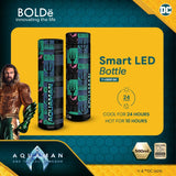 a BOLDe Smart LED Bottle AQUAMAN Edition - Digital Display