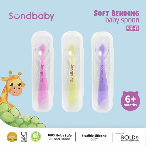 Sundbaby Soft Bending Baby Spoon