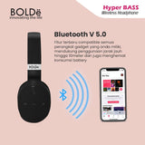 a BOLDe Wireless Headphone Hyper BASS