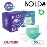 a Masker Medis BATIK Iron Mask ( 50 pcs )