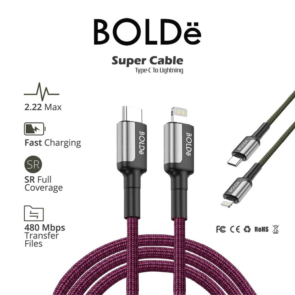 Super CABLE USB-C to Lightning