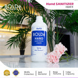 Bolde Liquid Hand Sanitizer Rose 1Liter