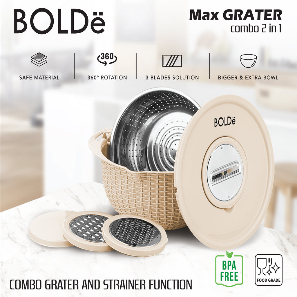 MAX GRATER COMBO 2 IN 1