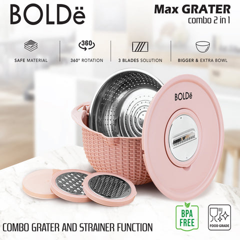 MAX GRATER COMBO 2 IN 1