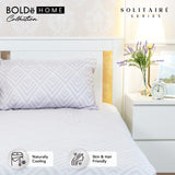 a BOLDe HOME Solitaire Bed Sheet 5pcs set