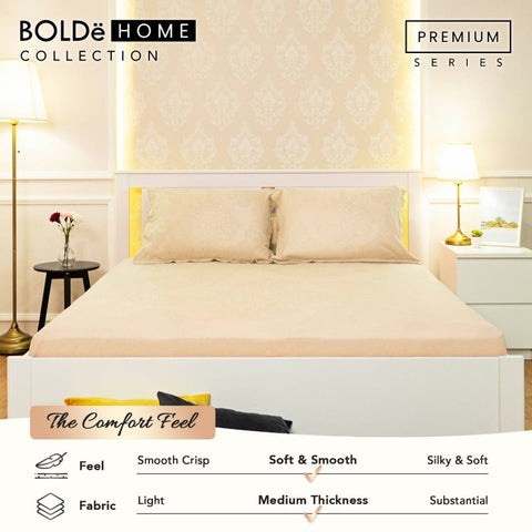 Bolde Home Sprei Premium Cream 120x200